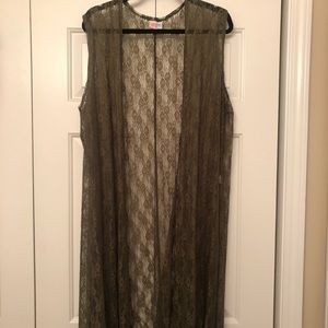 LuLaRoe Olive Lace Joy